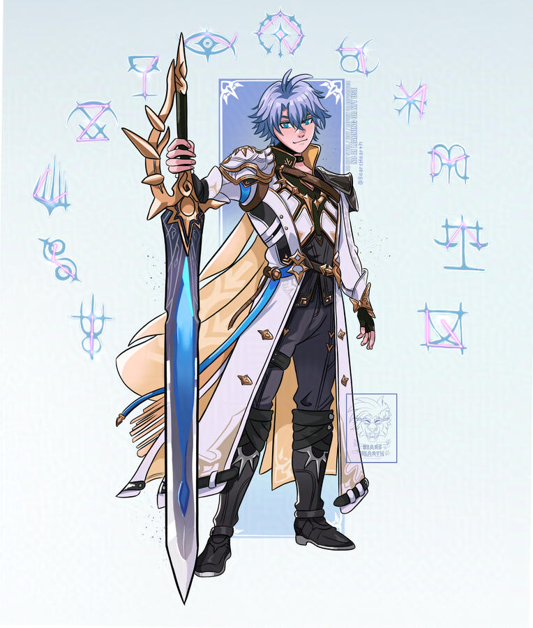 Fanart of Phainon from Honkai Star Rail - Digital Art - 2025